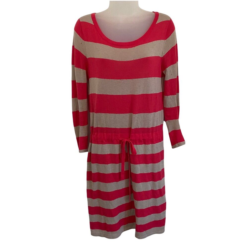 rag & bone Small Dress Sheath Mini Long Sleeve Merino Wool Striped